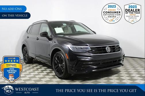 2022 Volkswagen Tiguan 2.0T SE R-Line Black