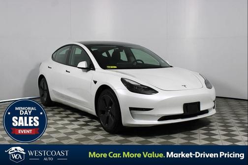 Pearl White Multi-Coat 2023 Tesla Model 3 Standard Range