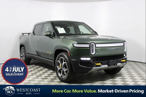 Forest Green 2022 Rivian R1T Adventure