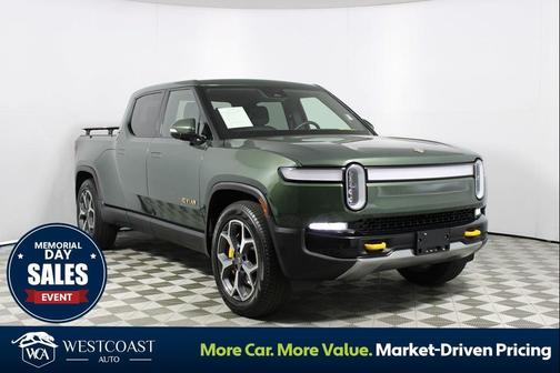 Forest Green 2022 Rivian R1T Adventure