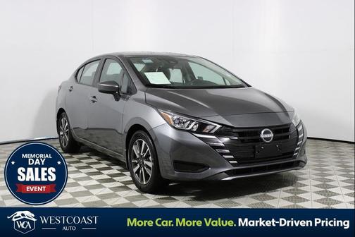 Gun Metallic 2024 Nissan Versa 1.6 SV