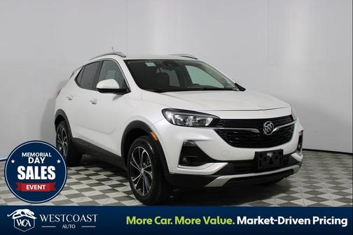 White Frost Tricoat 2021 Buick Encore GX Select