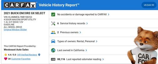 2021 Buick Encore GX Select