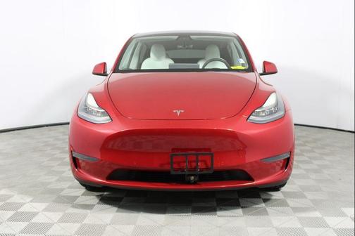 Red Multi-Coat 2021 Tesla Model Y Long Range Dual Motor All-Wheel Drive