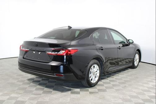Midnight Black Metallic 2025 Toyota Camry LE