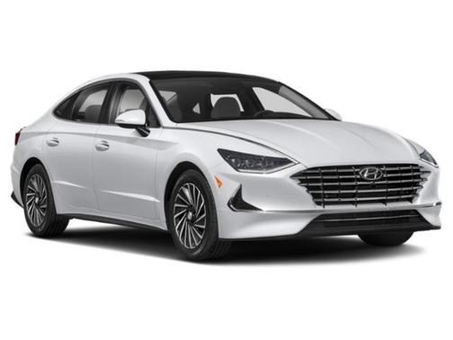 Hyper White 2020 Hyundai SONATA Hybrid Limited