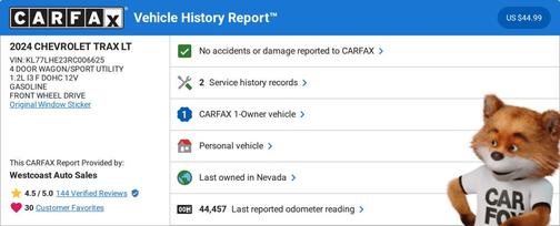 2024 Chevrolet Trax LT