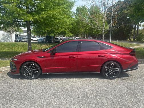 Ultimate red 2024 Hyundai SONATA N Line