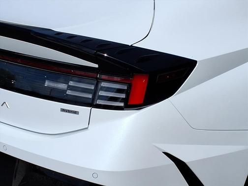 Serenity White 2026 Hyundai SONATA Hybrid Limited