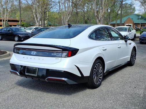 Serenity White 2026 Hyundai SONATA Hybrid Limited