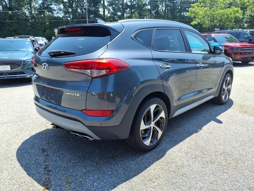 Coliseum Gray 2018 Hyundai TUCSON Limited