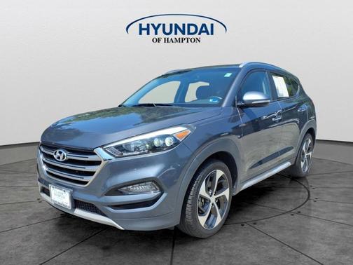 Coliseum Gray 2018 Hyundai TUCSON Limited