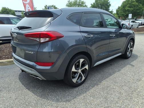 Coliseum Gray 2018 Hyundai TUCSON Limited