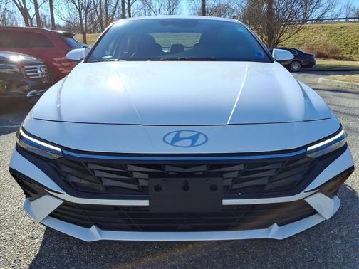 Serenity White 2026 Hyundai ELANTRA HEV Blue