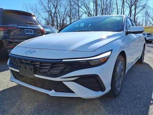 Serenity White 2026 Hyundai ELANTRA HEV Blue