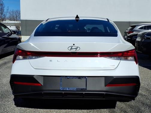 Serenity White 2026 Hyundai ELANTRA HEV Blue