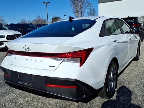 Serenity White 2026 Hyundai ELANTRA HEV Blue