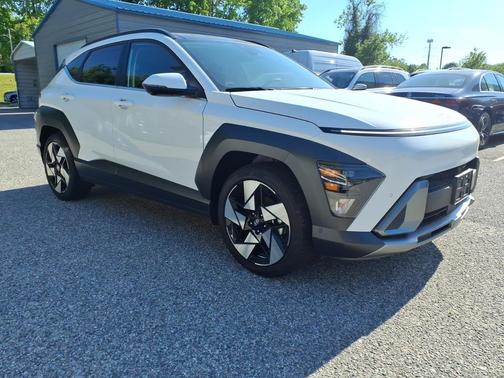 Atlas White 2026 Hyundai KONA Limited