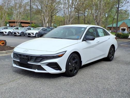 Serenity White 2026 Hyundai ELANTRA Sport