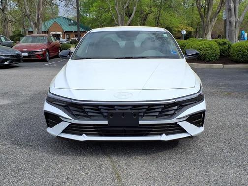 Serenity White 2026 Hyundai ELANTRA Sport