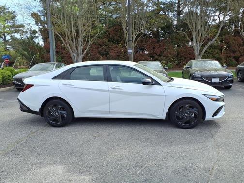 Serenity White 2026 Hyundai ELANTRA Sport