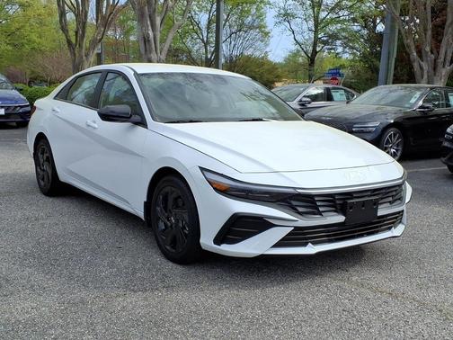 Serenity White 2026 Hyundai ELANTRA Sport
