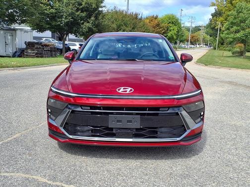 Ultimate red 2026 Hyundai SONATA Hybrid Base
