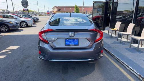 Modern Steel Metallic 2019 Honda Civic EX
