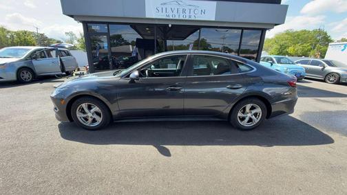 Portofino Gray 2021 Hyundai SONATA SE