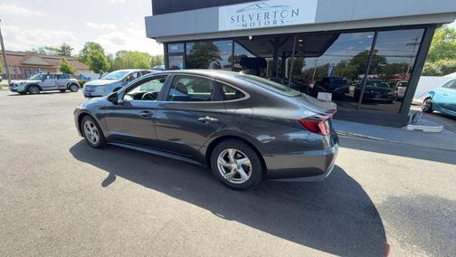 Portofino Gray 2021 Hyundai SONATA SE