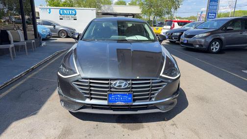 Portofino Gray 2021 Hyundai SONATA SE