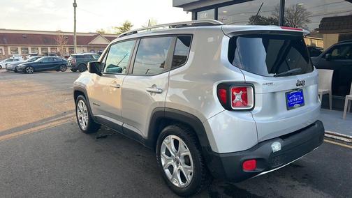 Glacier Metallic 2015 Jeep Renegade Limited