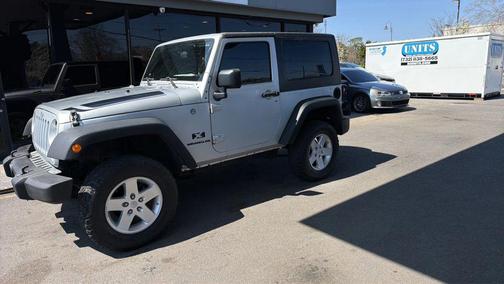 Silver 2007 Jeep Wrangler Sport