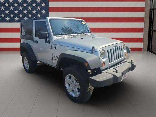 Silver 2007 Jeep Wrangler Sport