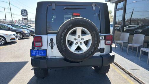 Silver 2007 Jeep Wrangler Sport