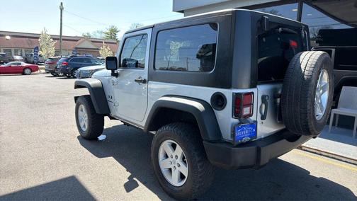 Silver 2007 Jeep Wrangler Sport