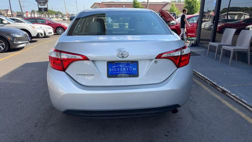 Silver 2015 Toyota Corolla L