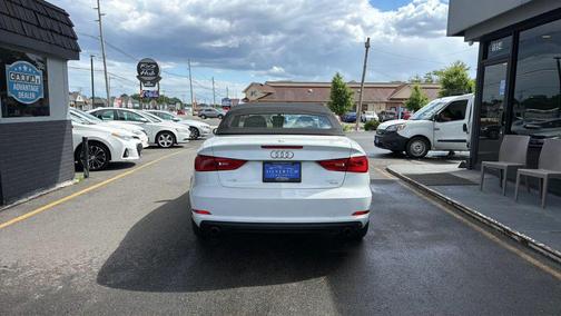 Glacier White Metallic/Black Roof 2015 Audi A3 2.0T Premium