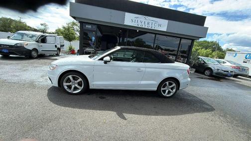 Glacier White Metallic/Black Roof 2015 Audi A3 2.0T Premium