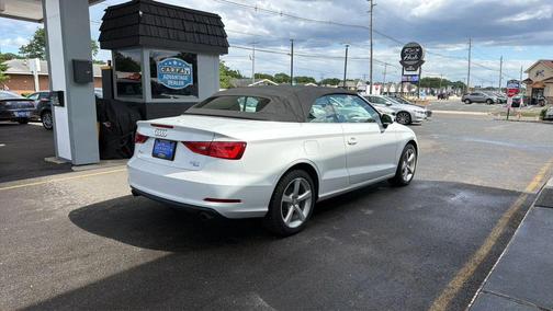 Glacier White Metallic/Black Roof 2015 Audi A3 2.0T Premium