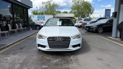 Glacier White Metallic/Black Roof 2015 Audi A3 2.0T Premium