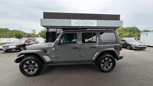 Sting-Gray Clearcoat 2018 Jeep Wrangler Unlimited Sahara