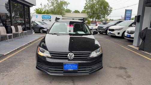 Black 2015 Volkswagen Jetta 1.8T SE