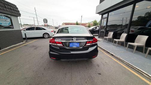 Crystal Black Pearl 2013 Honda Civic LX