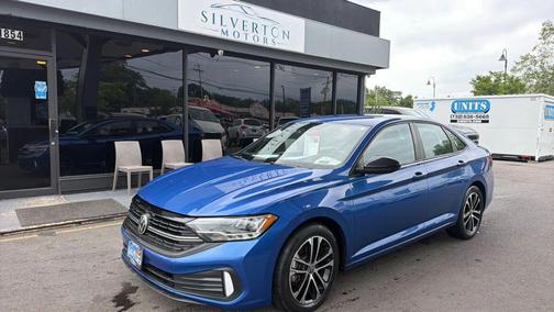 Blue 2022 Volkswagen Jetta 1.5T Sport