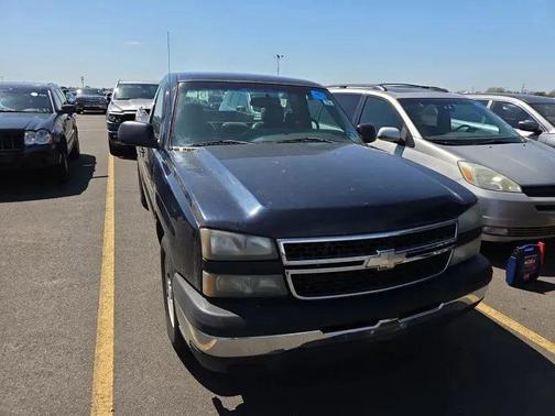 Blue 2006 Chevrolet Silverado 1500 W/T