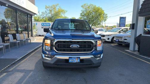 Blue 2023 Ford F-150 XLT