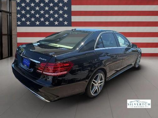 Black 2014 Mercedes-Benz E-Class E 350 4MATIC Sedan 4D