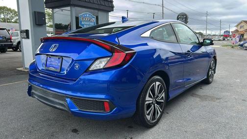 Aegean Blue Metallic 2017 Honda Civic EX-T