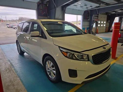 Clear White 2017 Kia Sedona LX